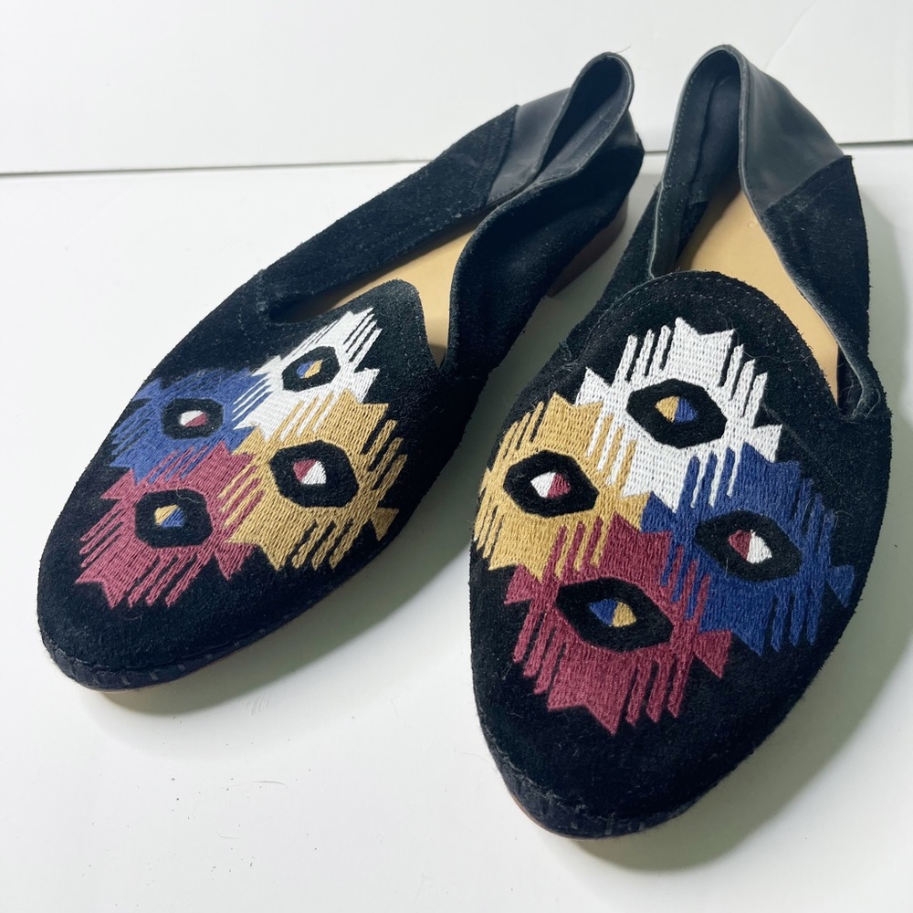 Soludos Embroidered Venetian Loafers